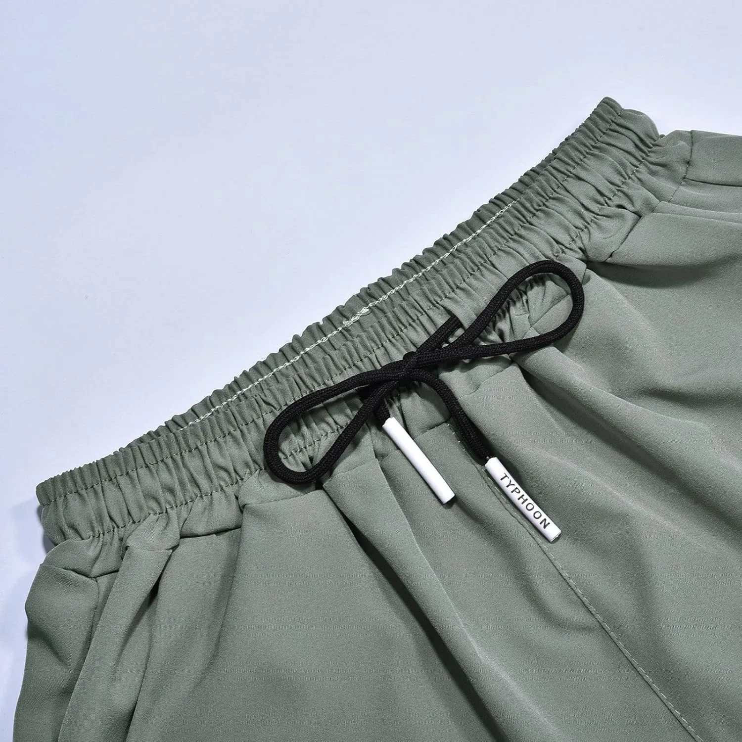 Mens Pants, Ultra Stretch Quick Drying Pants, Loose Fit Casual Jogging Trousers for Running Workout Training