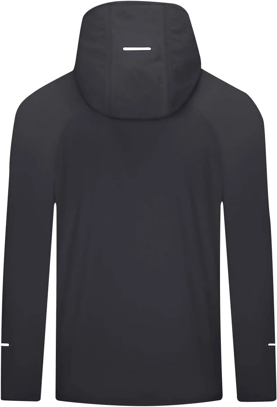 Mens Sport Coat Trendy Solid Color Running Hoodies Long Sleeve Workout Windbreaker Jackets Casual Zip Up Training Tops