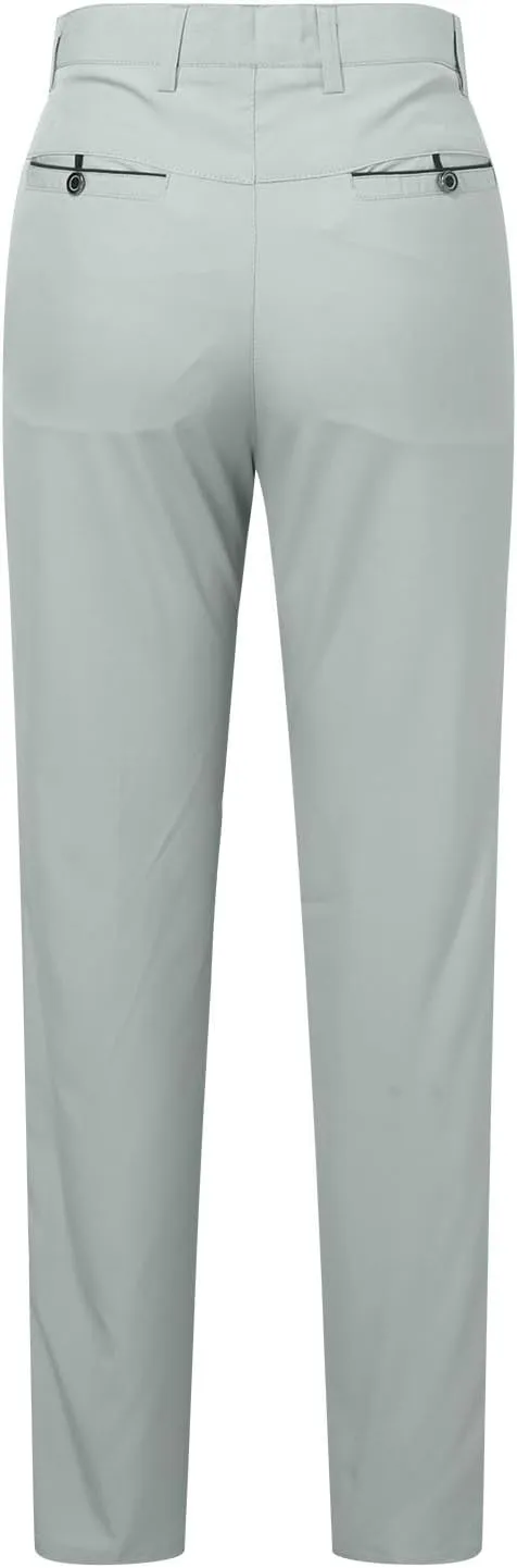Mens Summer Golf Pants with Pockets Stretch Lightweight Quick Dry Breathable Trousers Casual Work Dress Pants for Men
