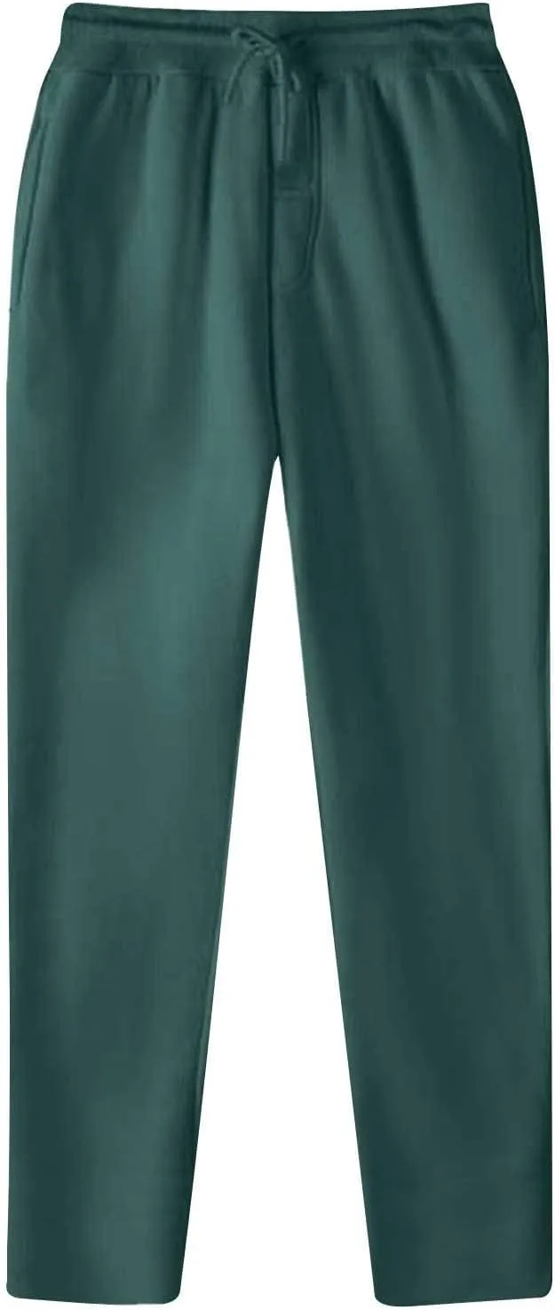 Men's Sweatpants Drawstring Joggers with Pockets Workout Trousers Baggy Lounge Pant Loose Fit Sweatpants for Men