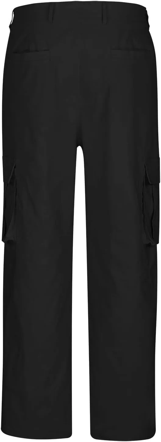 Men's Tactical Pants, Water Resistant Cargo Pants, Lightweight Workwear Hiking Pants, Outdoor Streetwear Trousers 2024