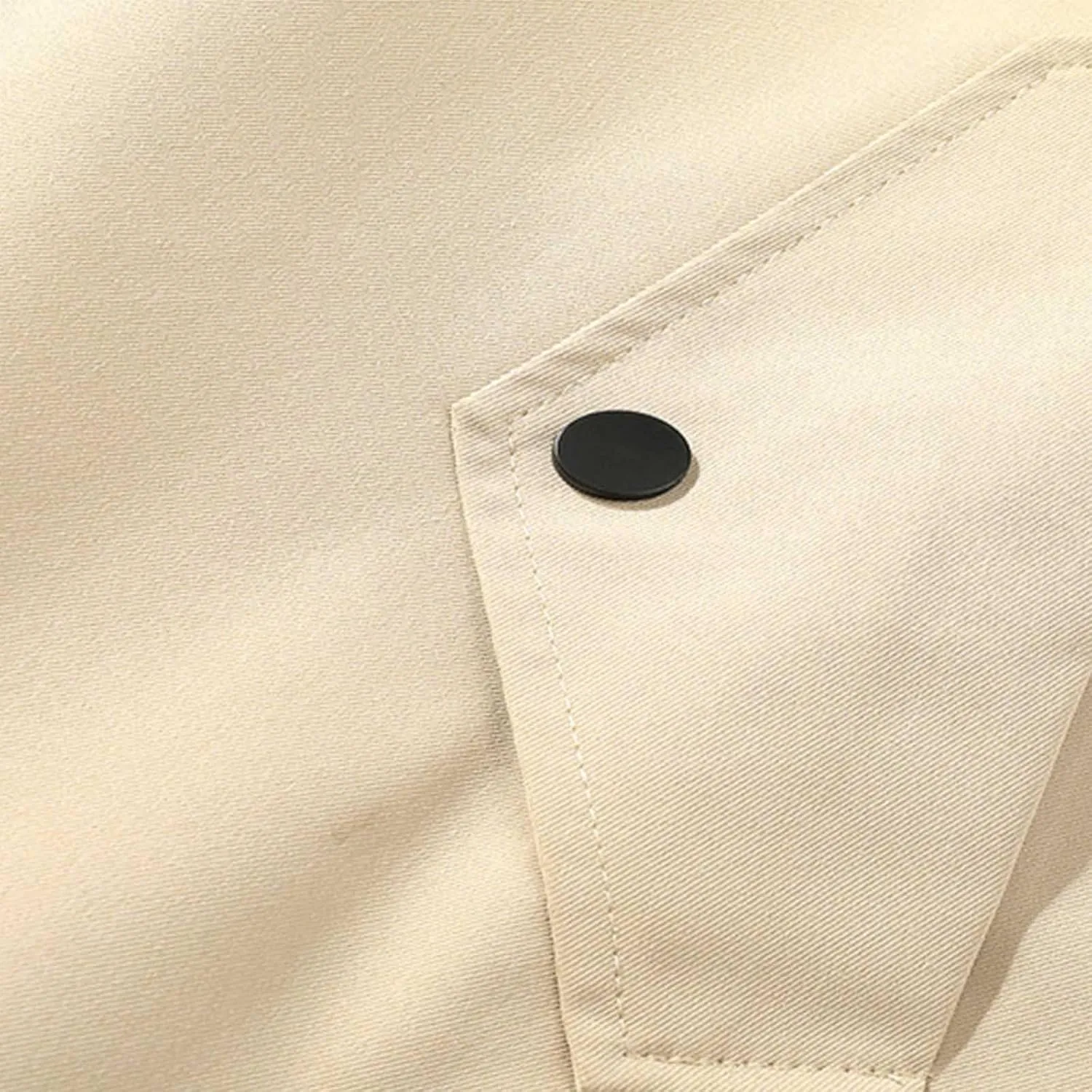 Mens Trench Coat Slim Fit Single Breasted Casual Long Jacket Lightweight Lapel Fall Winter Windbreaker Overcoat