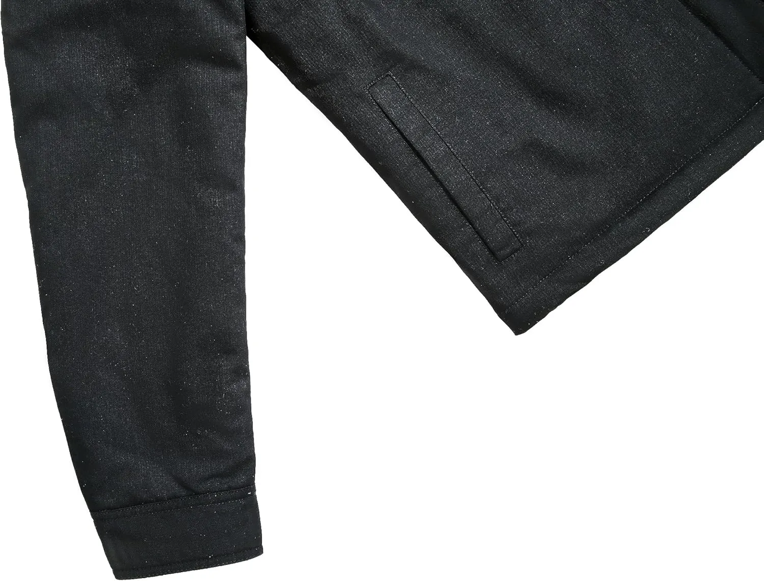 Men's Winter Jacket - Sherpa & Quilted Lining Options, Warm Military Trucker Coat