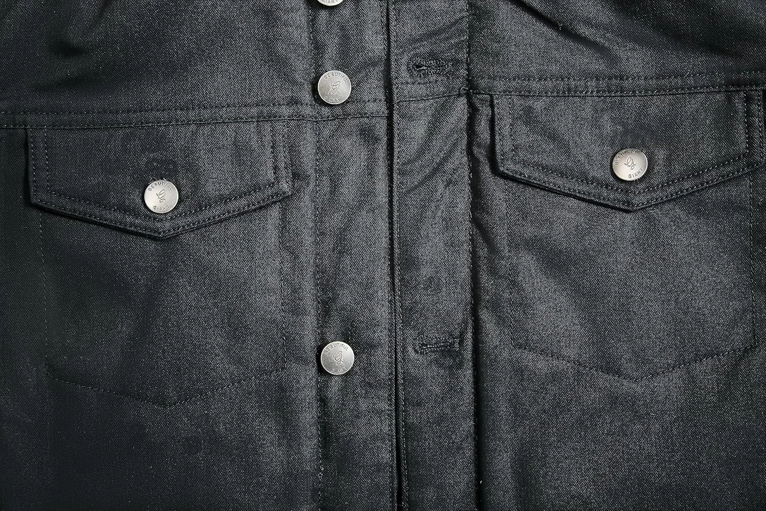 Men's Winter Jacket - Sherpa & Quilted Lining Options, Warm Military Trucker Coat