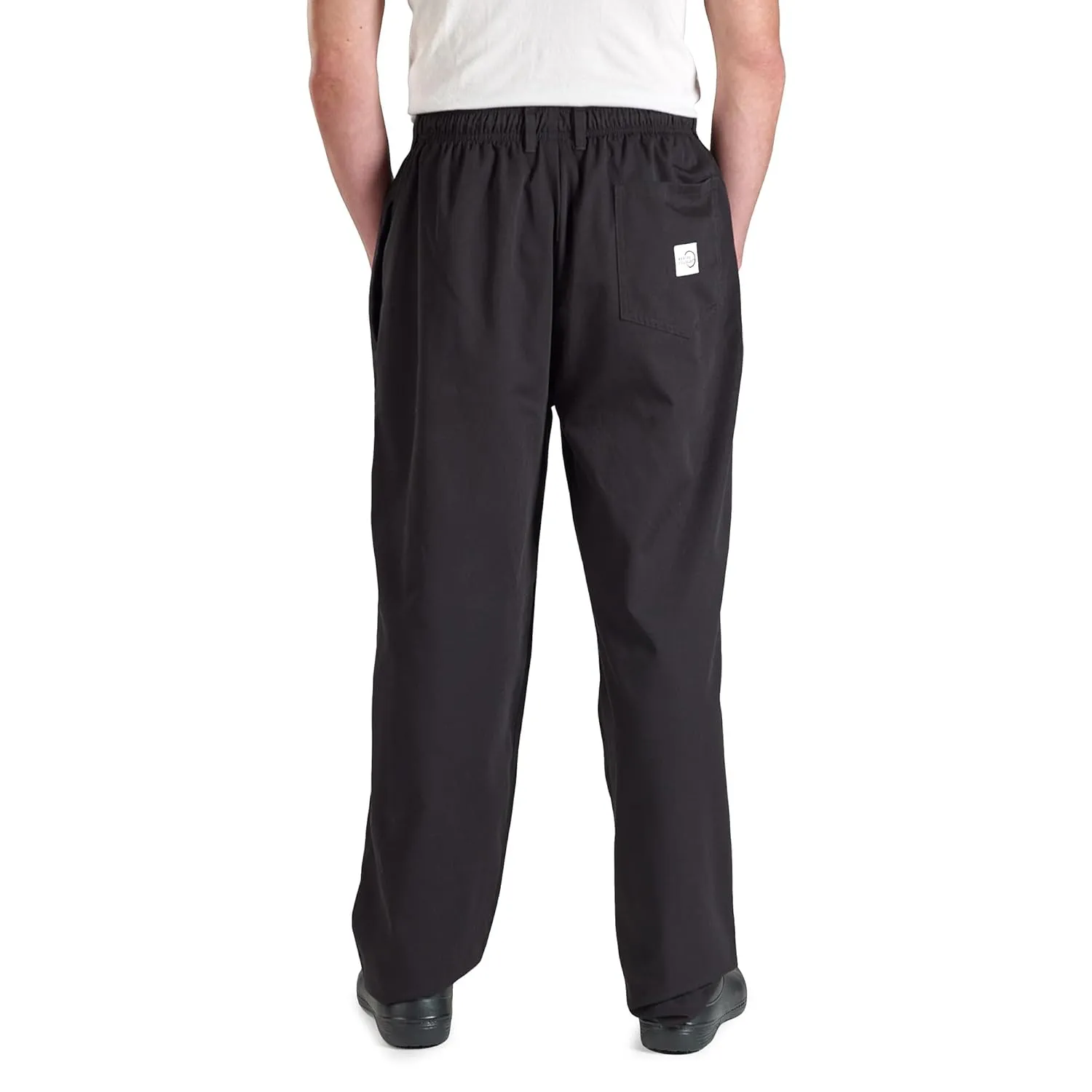 Mercer Culinary M60050BKL Millennia Men's Cook Pants, Large, Black