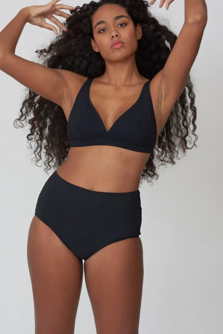 Mica Bikini Top Black