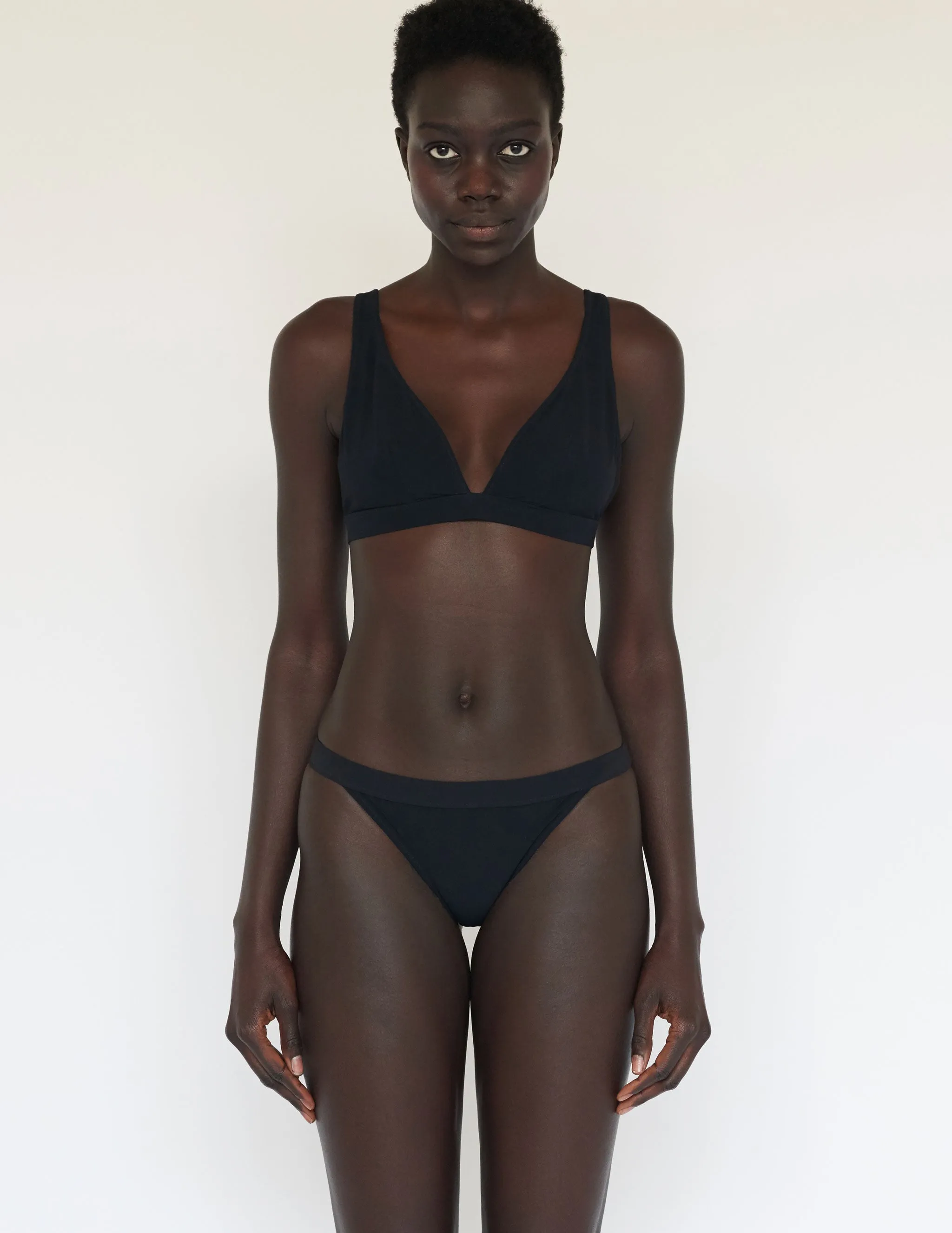 Mica Bikini Top Black