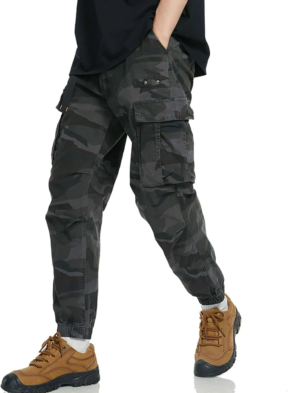 MIDOO Golf Pants Men Stretch Relaxed Fit Casual Loose Straight Sweatpants Outdoor Lightweight Work Hiking Pants Tousers