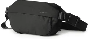 Moment Everything Sling  Water-Resistant Everyday Crossbody Bag | 2L & 4L Sizes (Gen 2, Black, 2L)