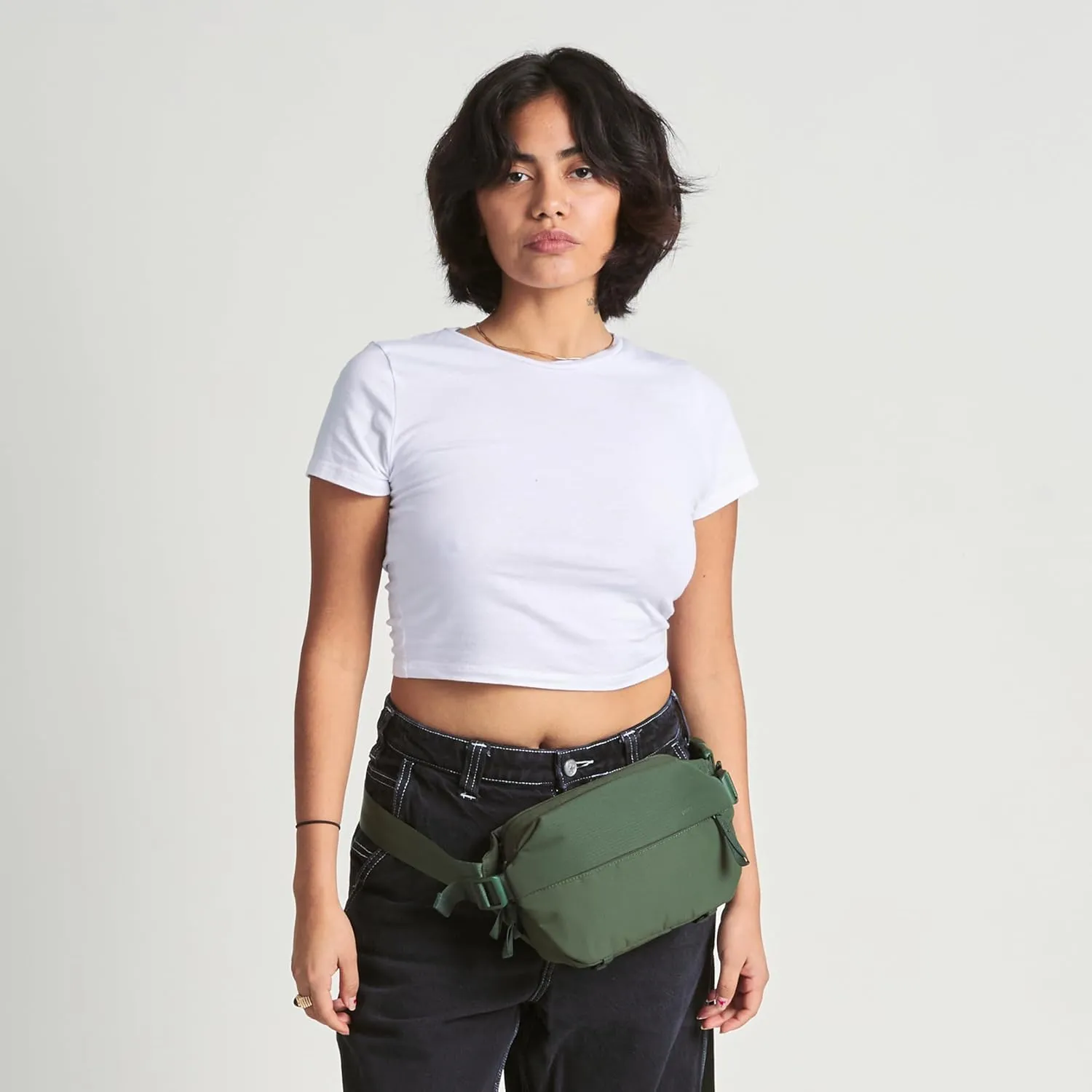 Moment Everything Sling  Water-Resistant Everyday Crossbody Bag | 2L & 4L Sizes (Gen 2, Black, 2L)