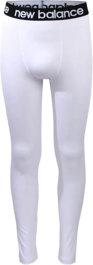 New Balance Boys' Base Layer Pants - Insulated Compression Pants for Boys - Long Underpants Leggings for Cold Weather (8-20)
