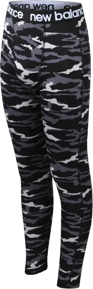 New Balance Boys' Base Layer Pants - Insulated Compression Pants for Boys - Long Underpants Leggings for Cold Weather (8-20)