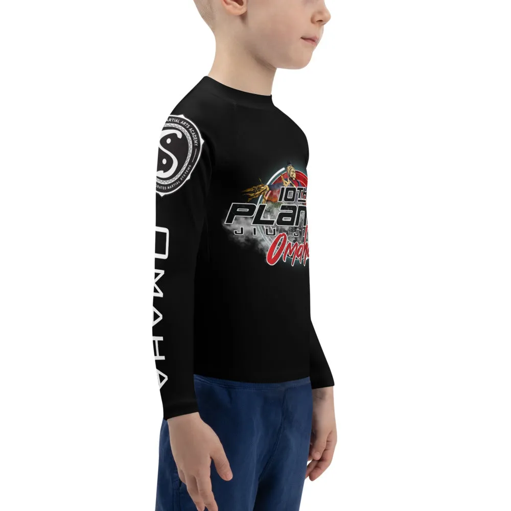 New Omaha Moon Tiny Tigers Rash Guard