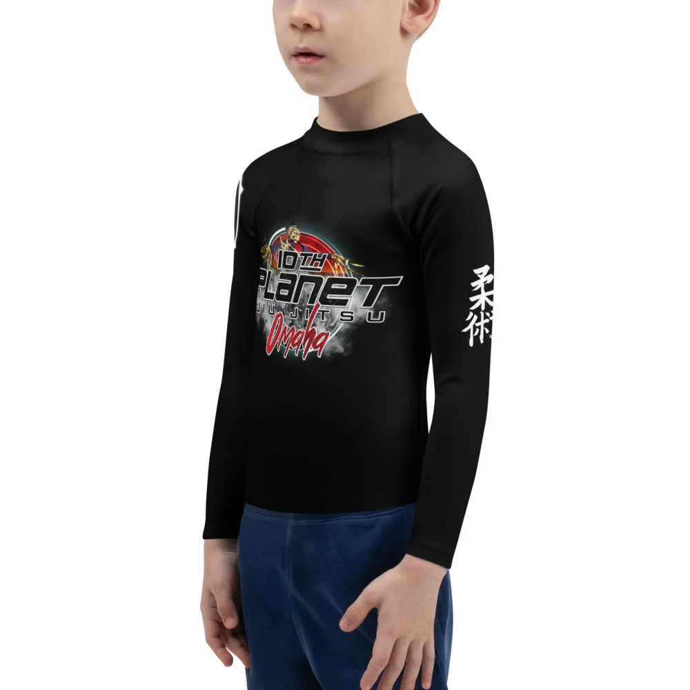 New Omaha Moon Tiny Tigers Rash Guard