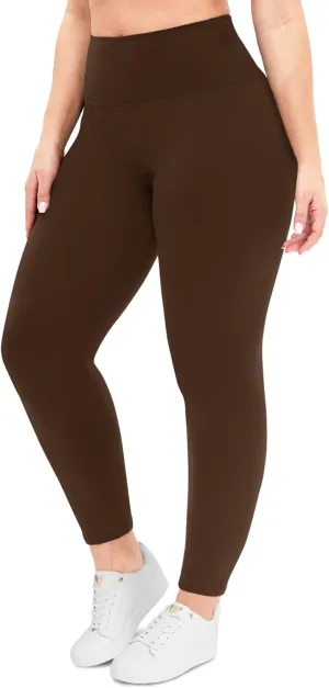 NexiEpoch Leggings for Women Plus Size-High Waisted L-XL-6XL Tummy Control Soft Yoga Pants for Workout Running