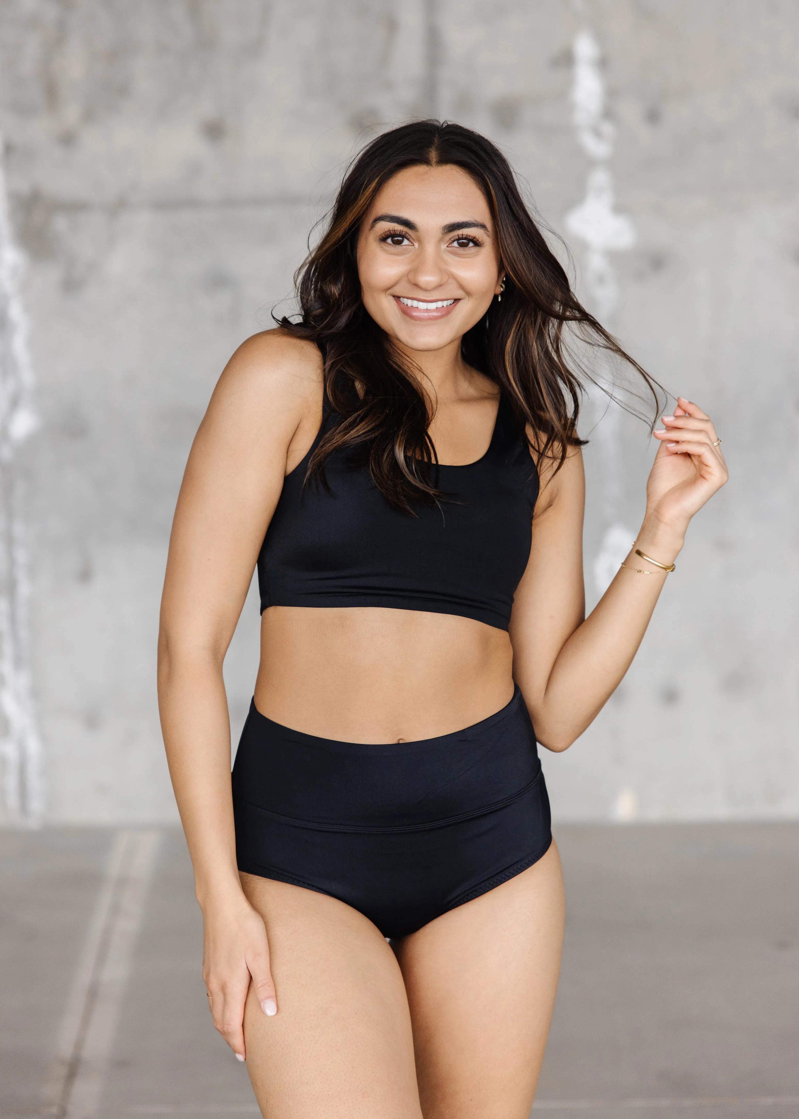 Oasis Bikini Top - Black