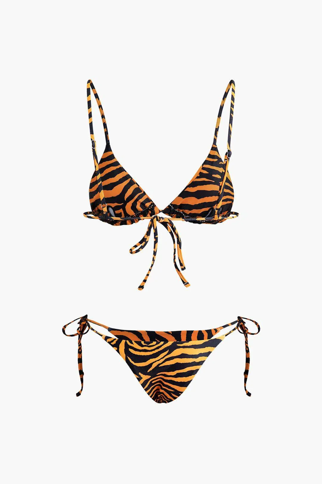 Orivelle – Sleek fit – Leopard bikini set