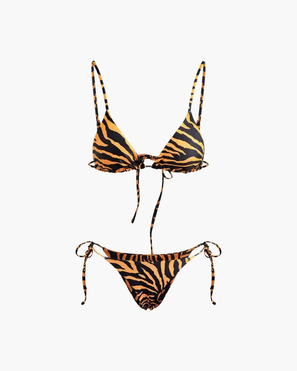 Orivelle – Sleek fit – Leopard bikini set