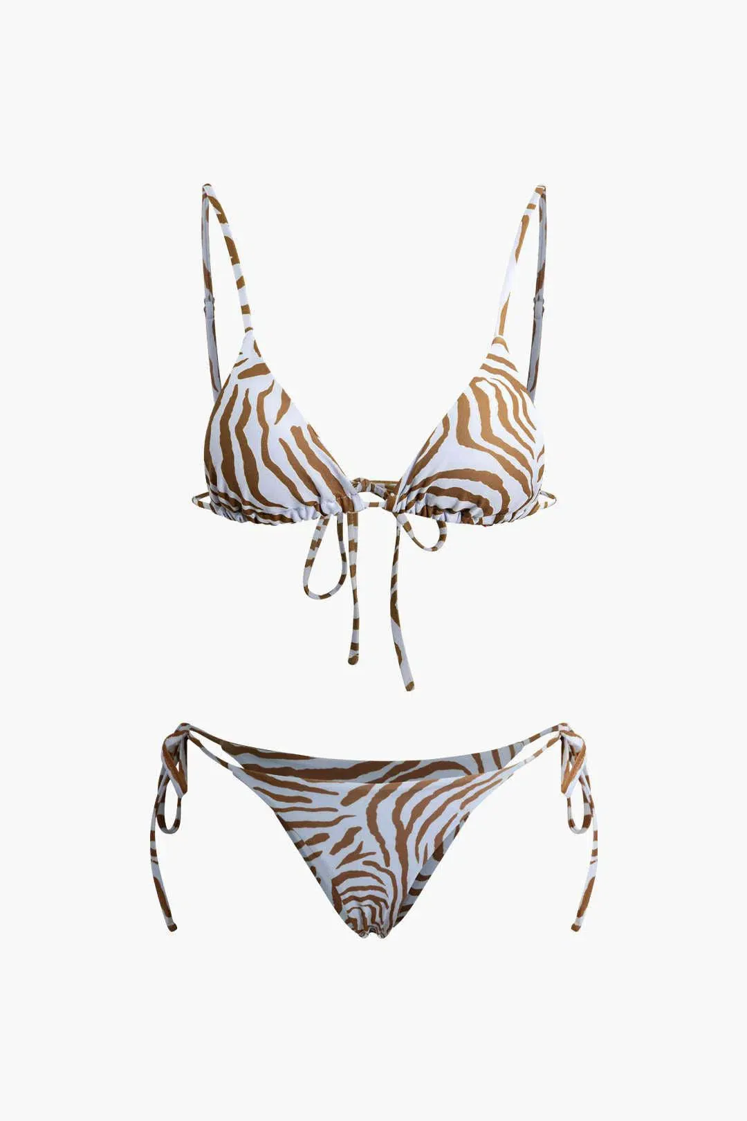 Orivelle – Sleek fit – Leopard bikini set