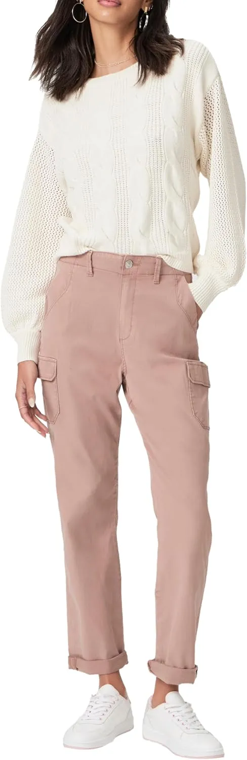 PAIGE Women's Drew Cargo Pockets Jeans