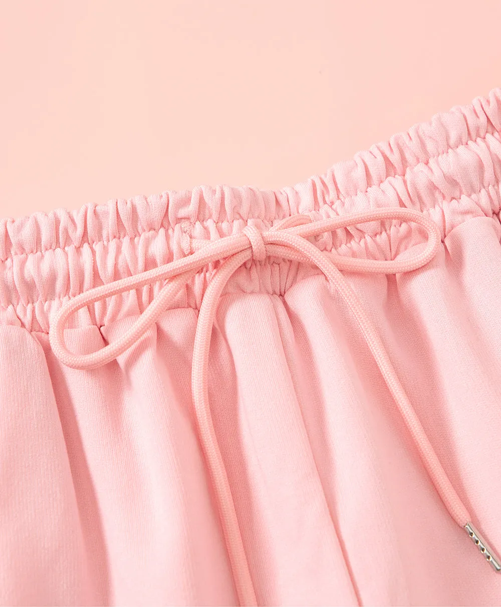 Peachy Social Sweatshorts