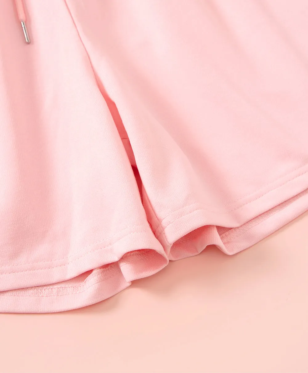 Peachy Social Sweatshorts