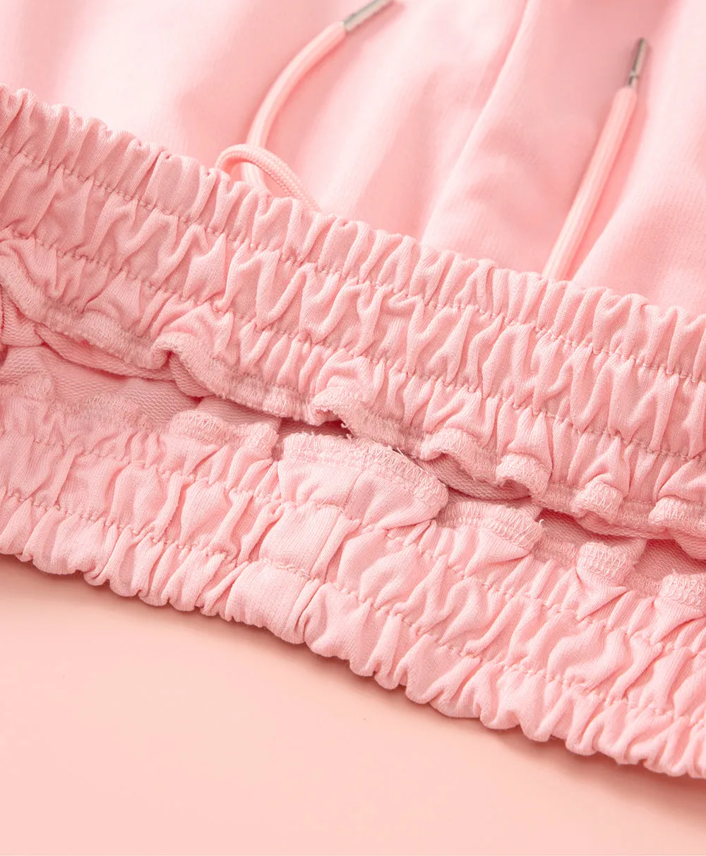 Peachy Social Sweatshorts