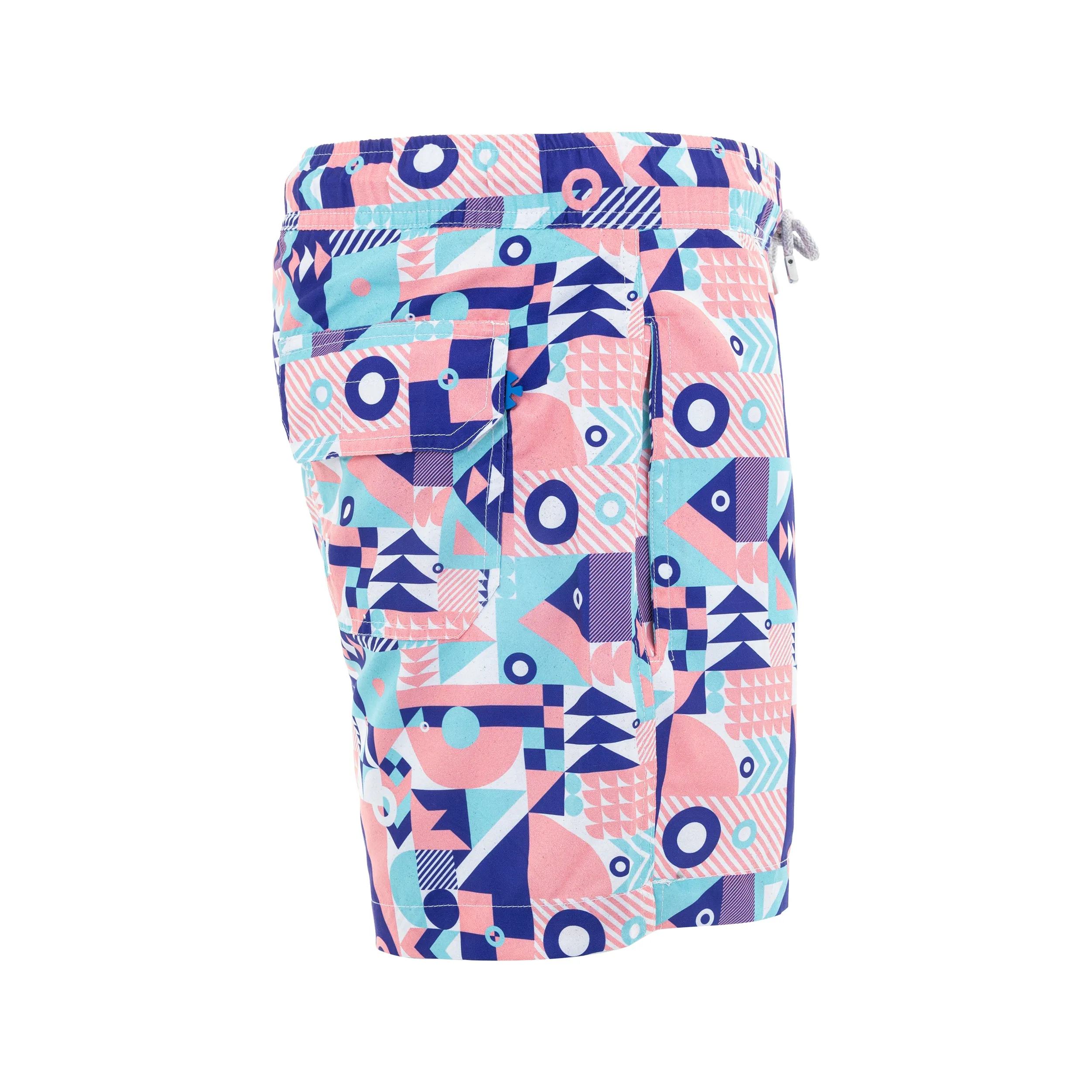 Pixel Block Swim Shorts