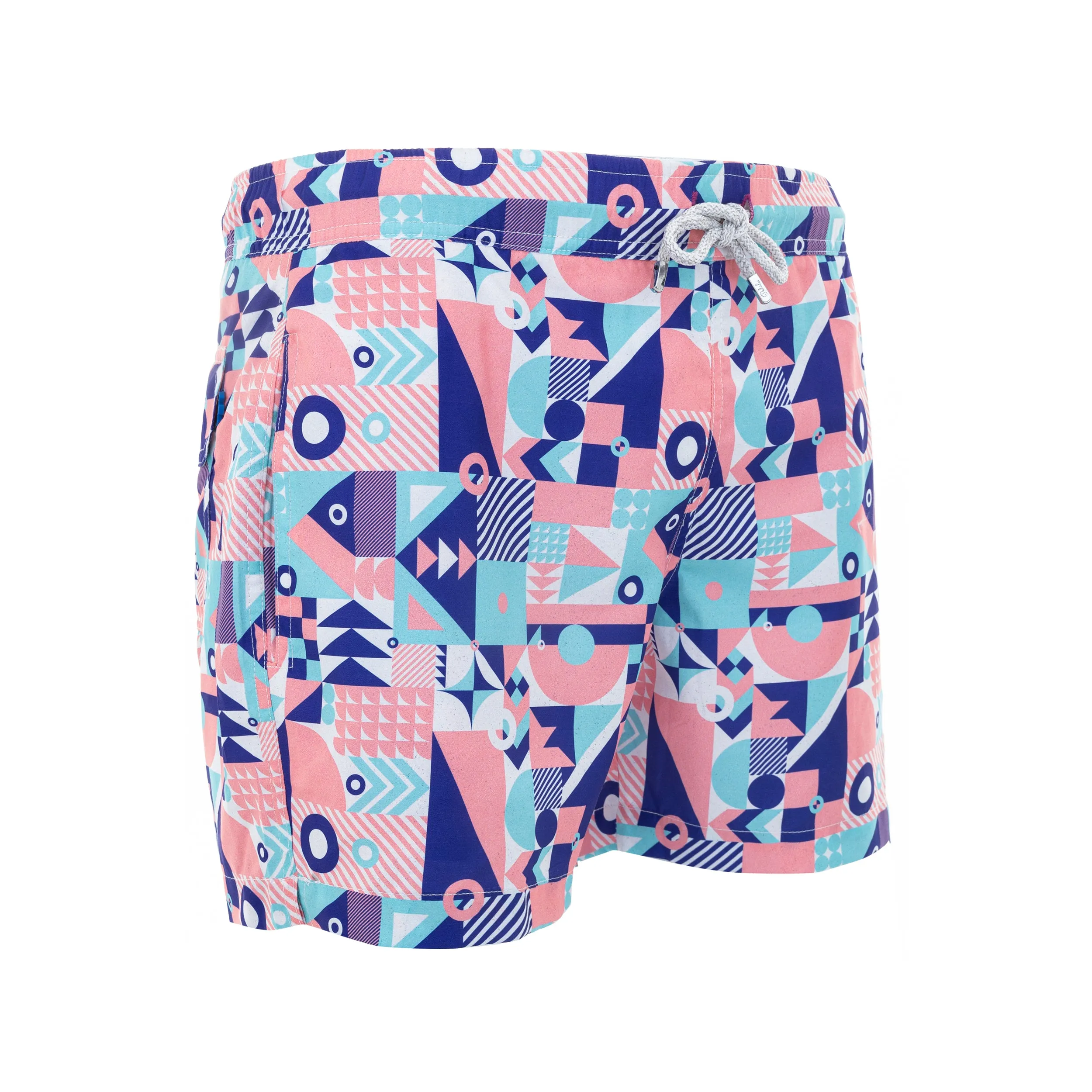 Pixel Block Swim Shorts
