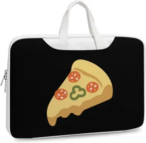 Pizzer Leather Bag Laptop Case Slim Water Resistant Computer Bags with Handle Briefcase for Work