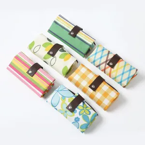 Portable oxford cloth shopping bag waterproof foldable portable oxford cloth bag