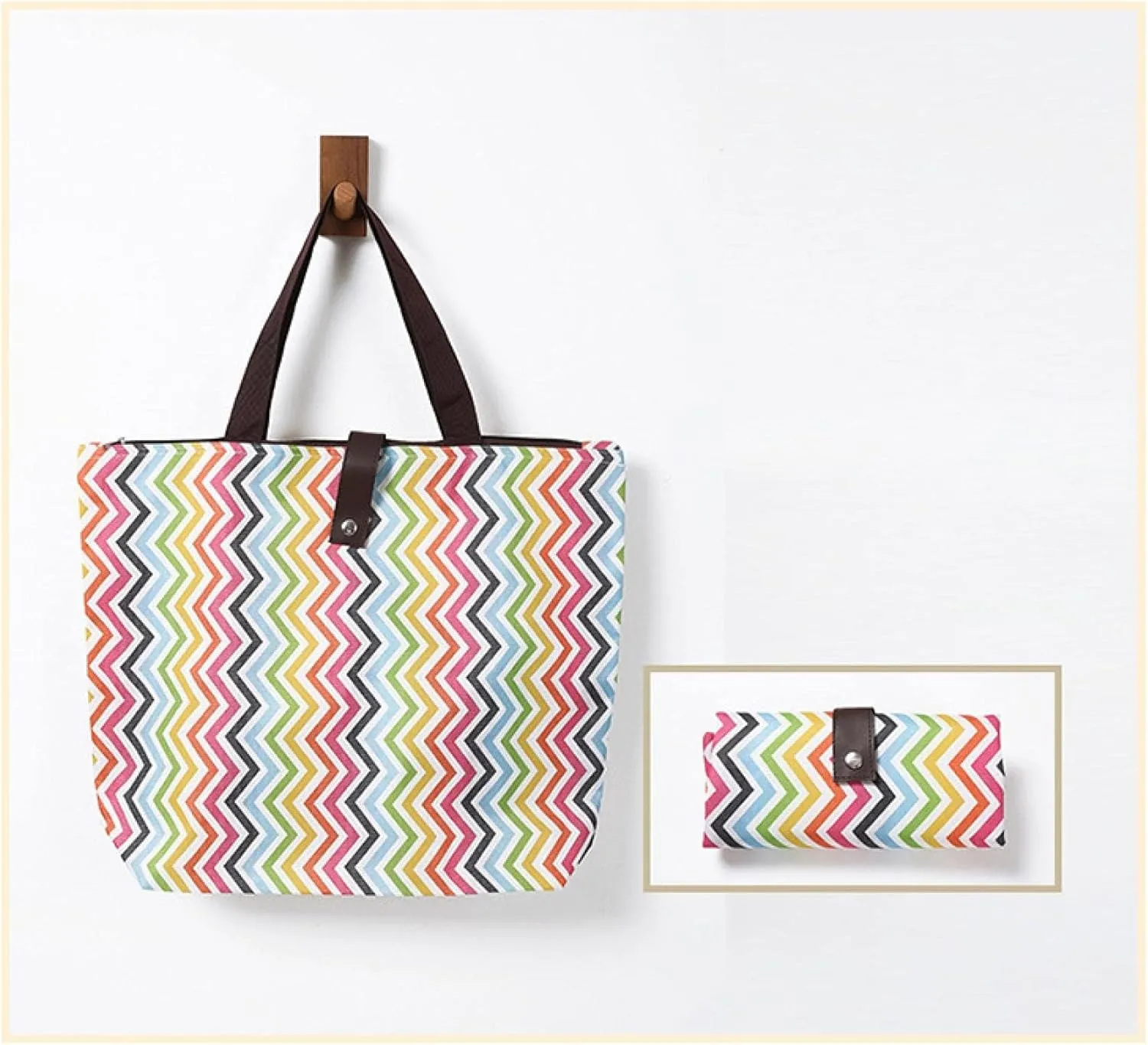 Portable oxford cloth shopping bag waterproof foldable portable oxford cloth bag