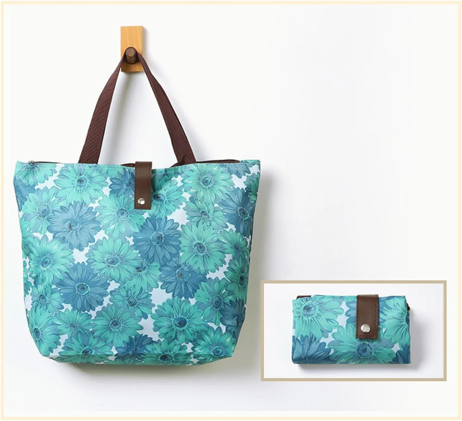 Portable oxford cloth shopping bag waterproof foldable portable oxford cloth bag