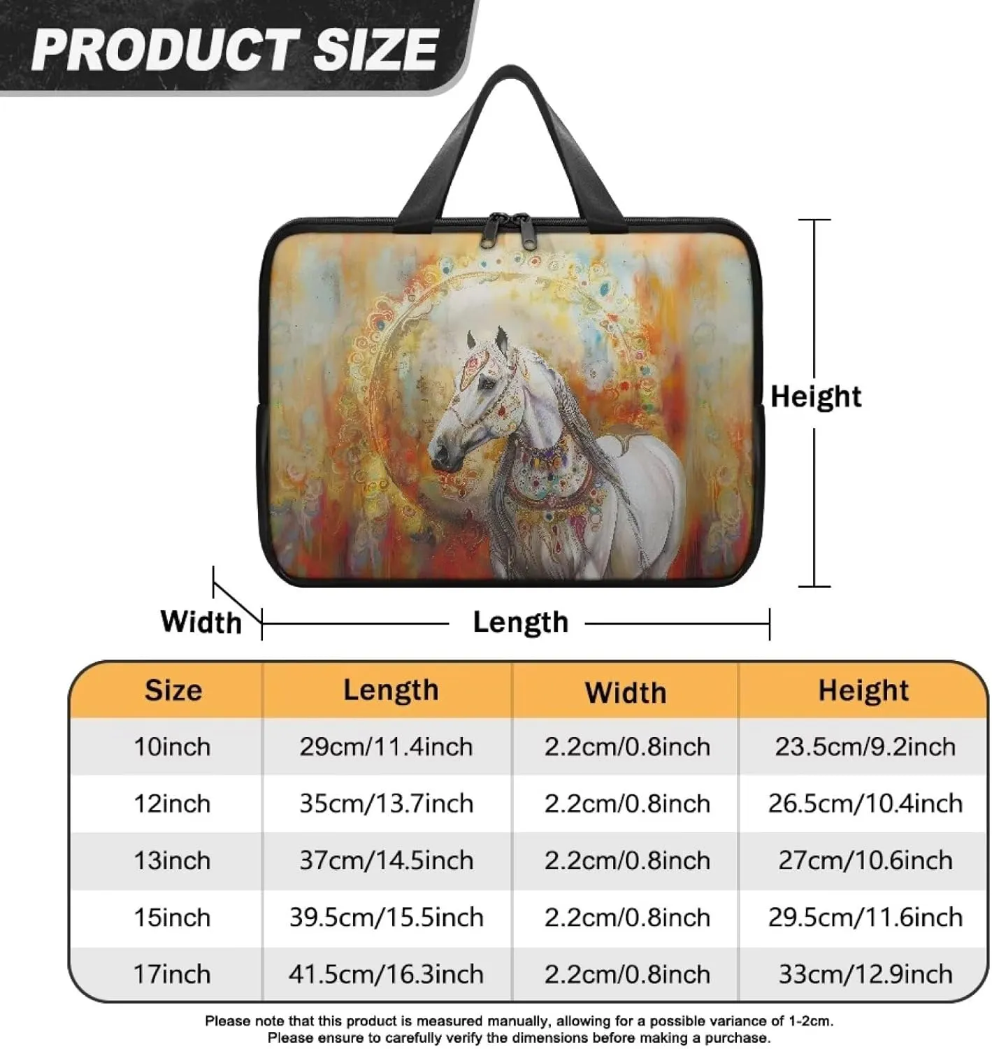 Protective Laptop Sleeve, Laptop Bag For Women, Water-Resistant Computer Bags For Laptops For Women