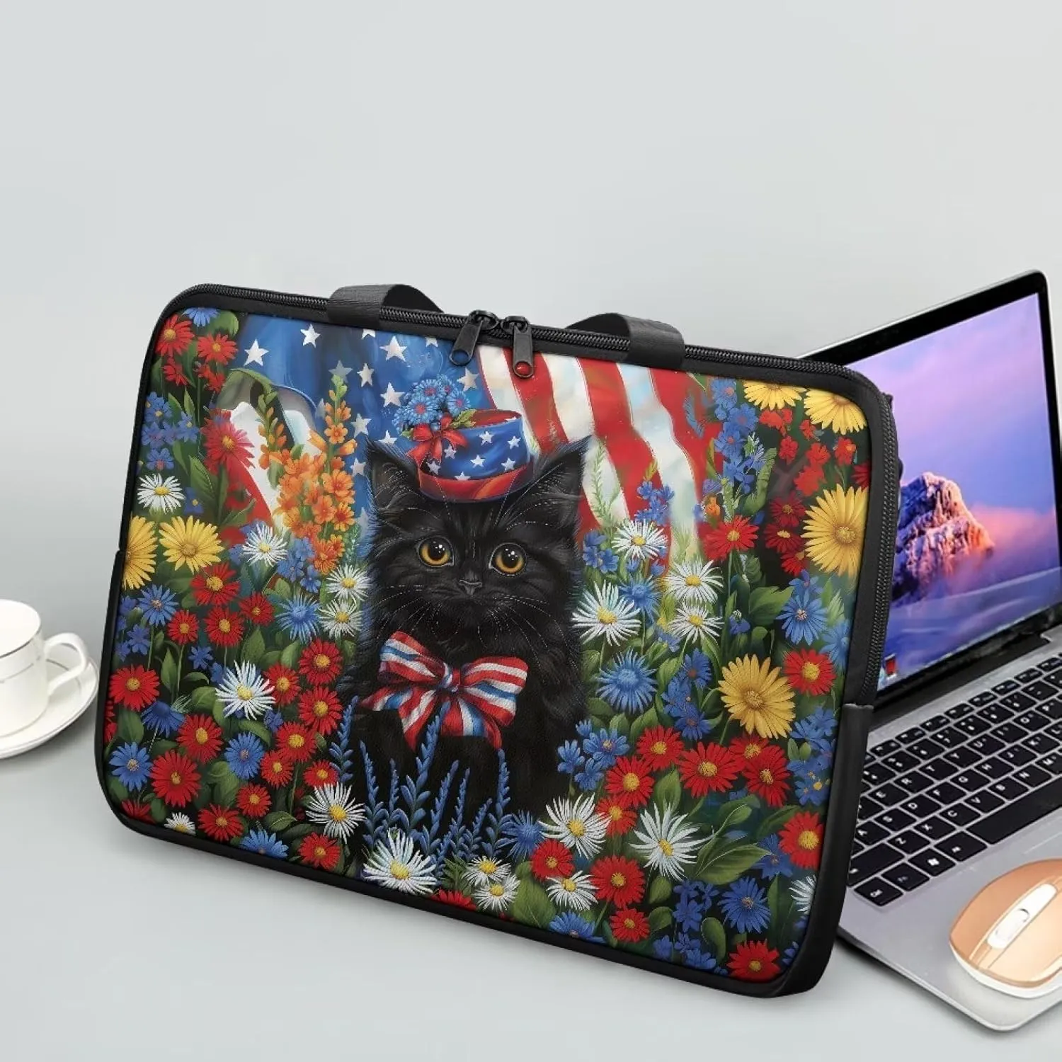 PU Leather Laptop Bag Leather Water-Resistant Laptop Bags Designer 10 12 15 17 Inch