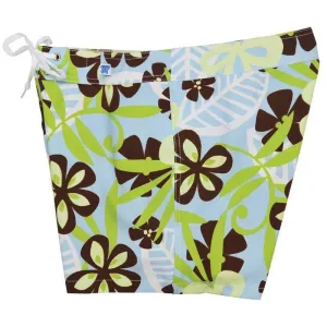 "License to Chill" Girls Board Shorts - 5" Inseam
