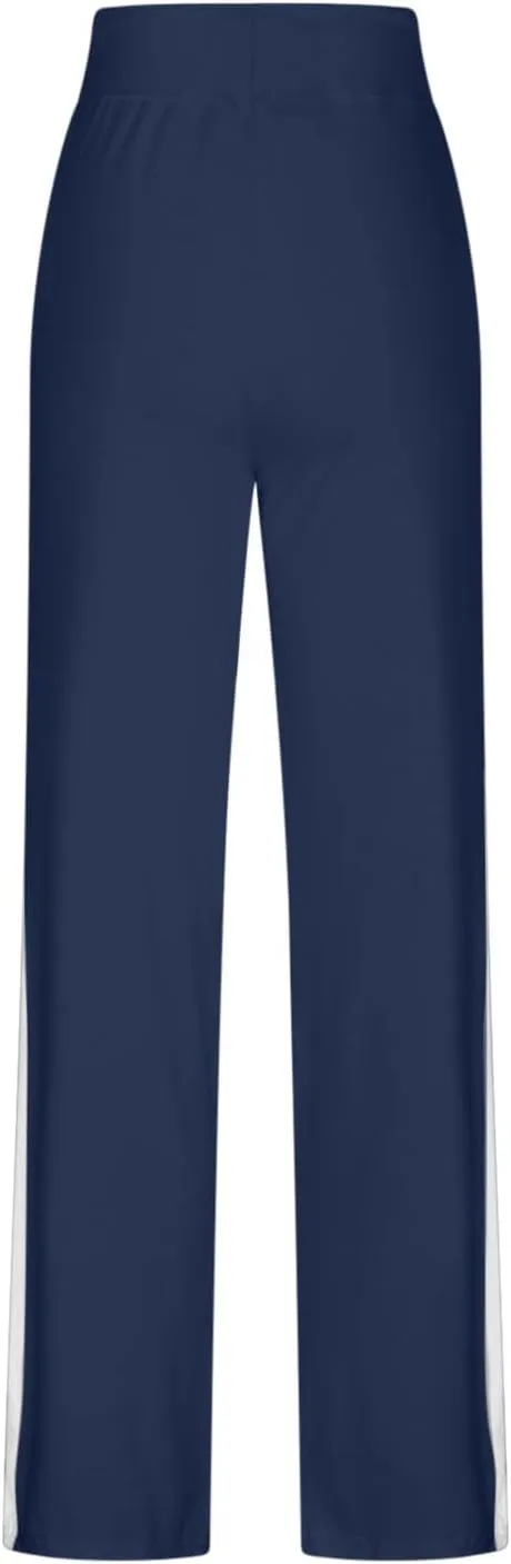 Rayon Pants for Women Fall Summer Loose Fit Track Gym Running High Cut Straight Leg Long Leg Pants Women 2025