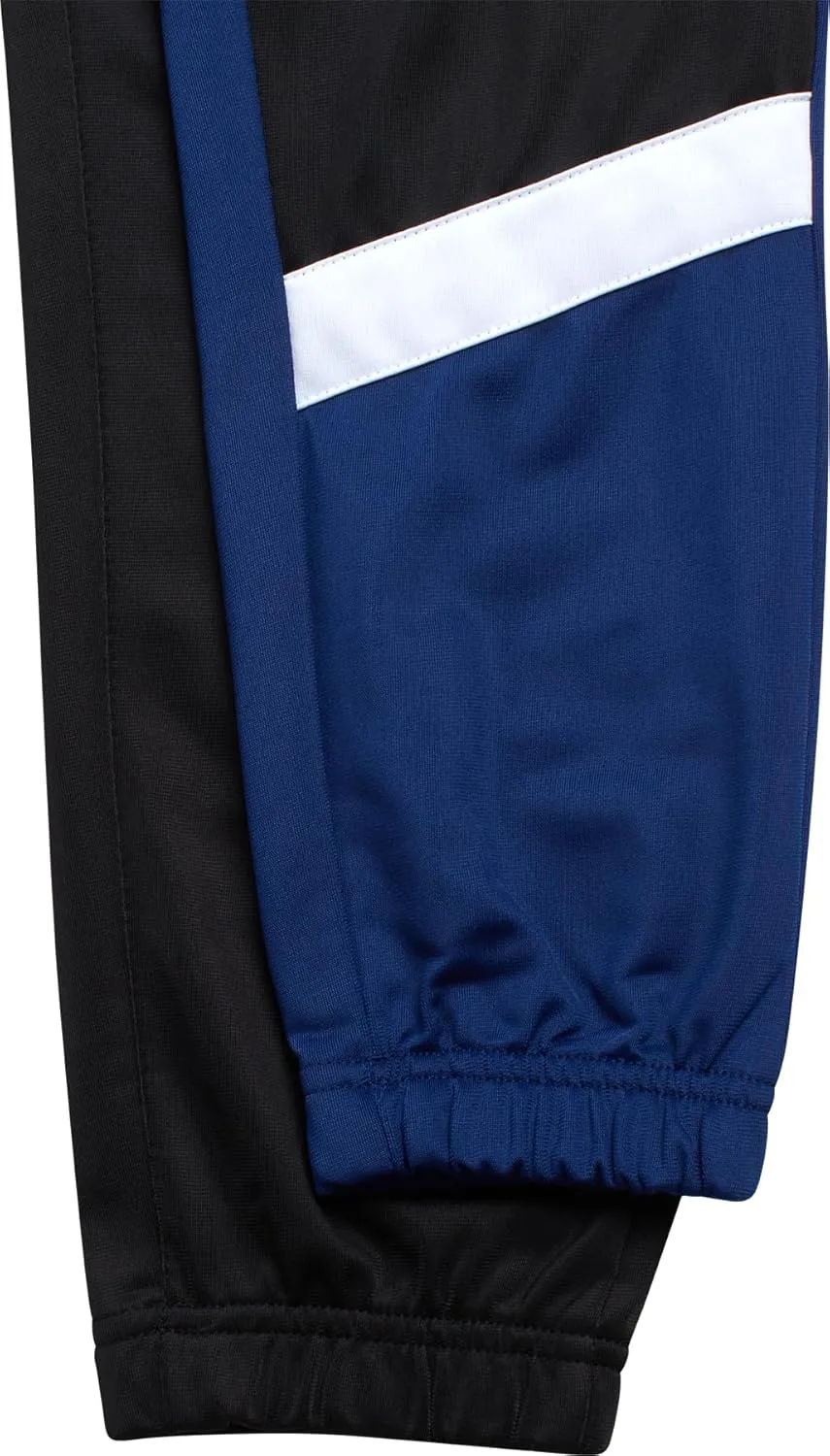 RBX Boys Sweatpants - 2 Pack Stretch Performance Tricot Activewear Boys Joggers Athletic Pants with Side Pockets (Size: 4-20)