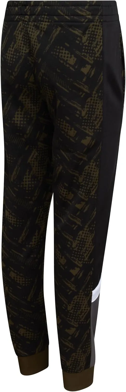RBX Boys Sweatpants - 2 Pack Stretch Performance Tricot Activewear Boys Joggers Athletic Pants with Side Pockets (Size: 4-20)