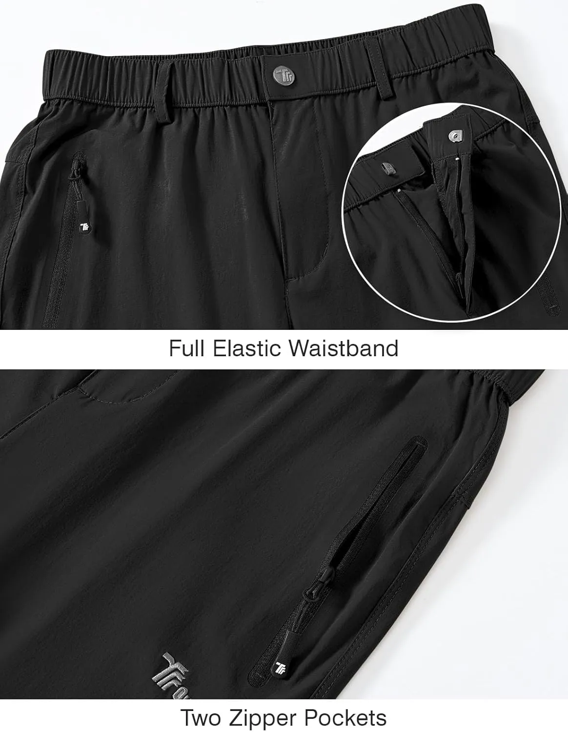 Rdruko Women's Hiking Pants Lightweight Quick Dry Water Resistant Outdoor Travel Fishing Pants with Pockets