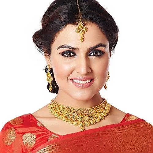 Reeva Gold Plated Necklace Sets For Women