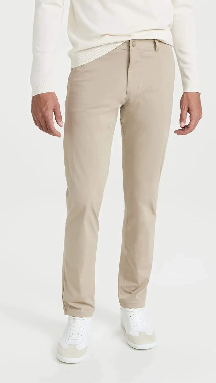 Rhone Commuter Pants for Men, Classic-Fit Mens Dress Pants, Machine Washable, Wrinkle Resistant, Stretch Straight Leg Casual