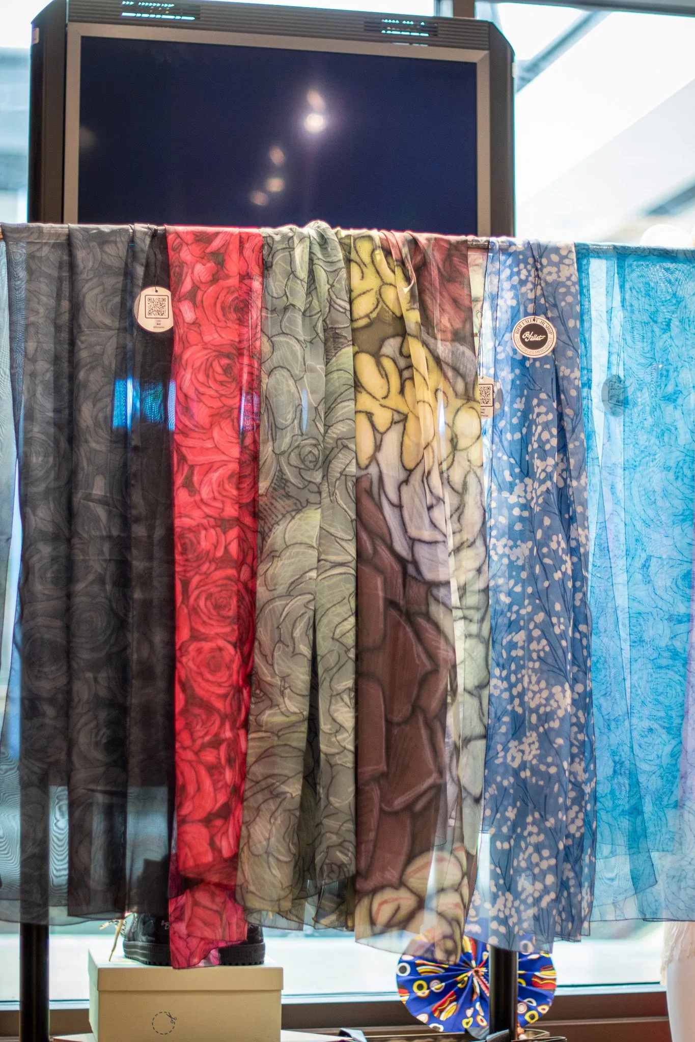 Rose Voile Sarong