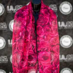 Rose Voile Sarong