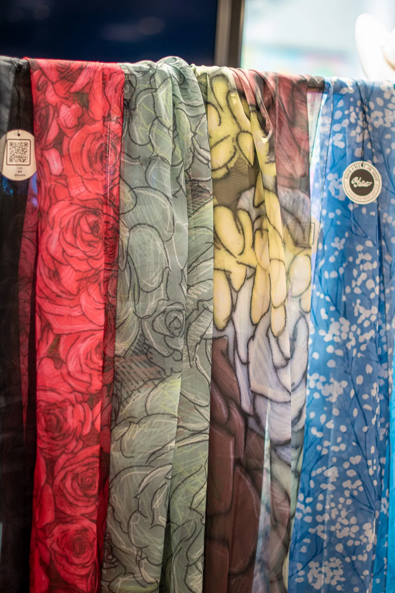 Rose Voile Sarong