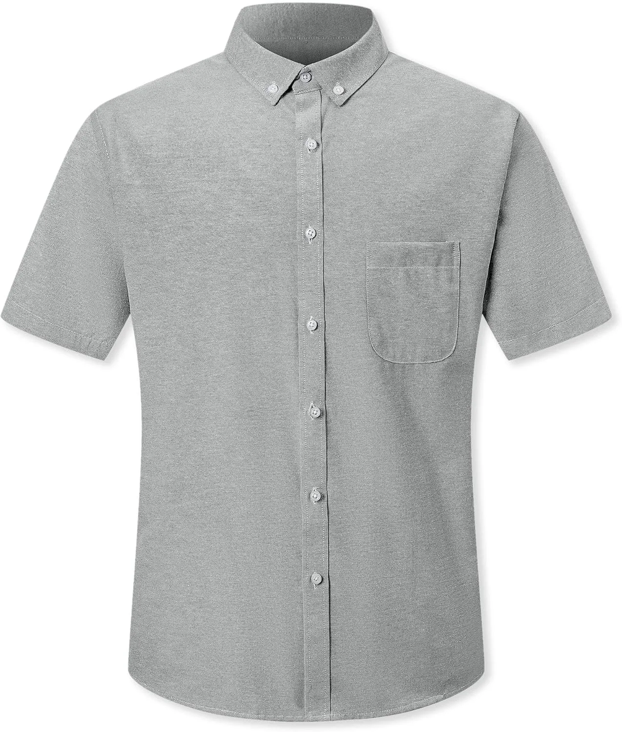 SANGTREE Men & Boy Striped Multicolor Oxford Cotton ShirtComfortable FitShort Sleeve Collared Shirt