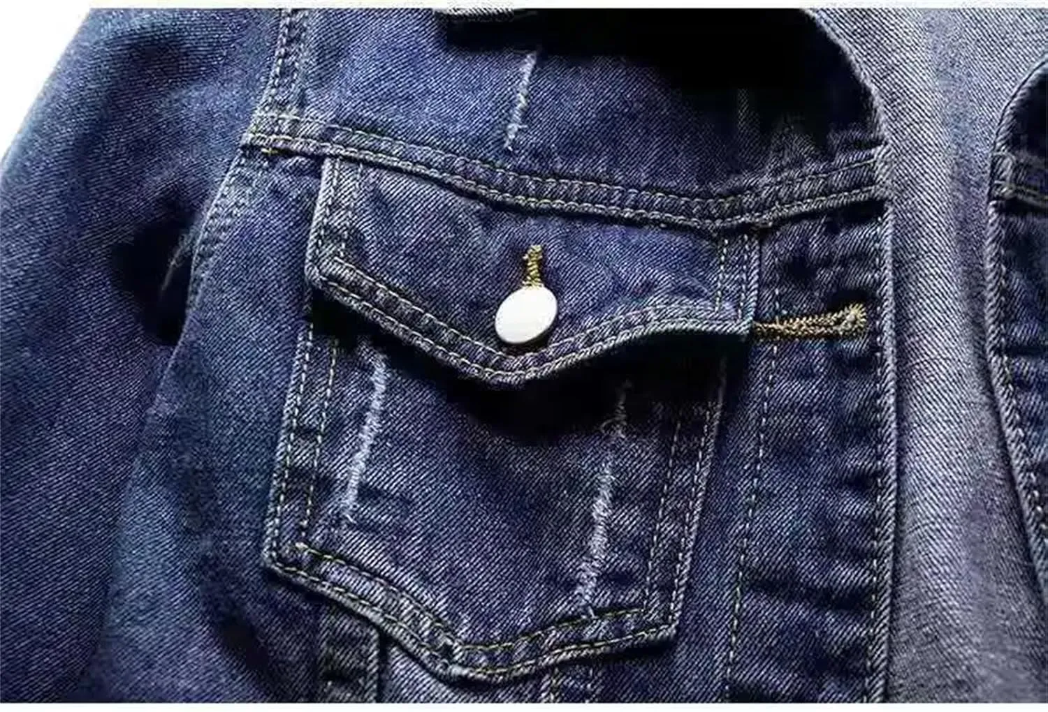 SaoBiiu Women Denim Jacket Autumn Winter Washed Blue Jeans Coat Turn-Down Collar Denim Jackets