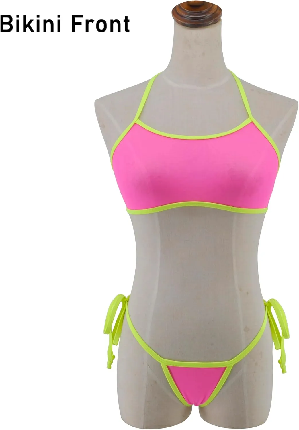 SHERRYLO Sheer Micro Bikini See Through Extreme Bikinis Slutty Thong Bathing Suit for Women Sexy Exotic See Thru Swimsuit