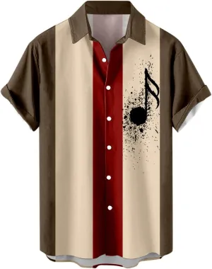 Short Sleeve Button Up Shirts for Men Hawaiian Down Funny Casual Hawaiian Shirts Button Down Holiday Hawaiian Shirt
