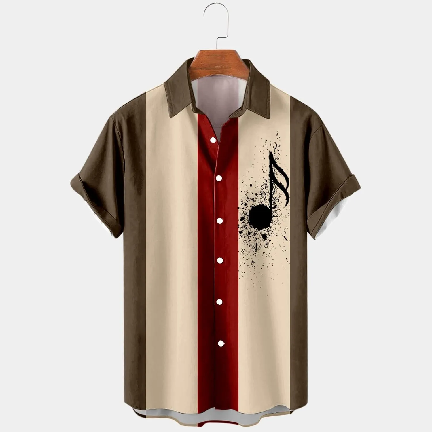 Short Sleeve Button Up Shirts for Men Hawaiian Down Funny Casual Hawaiian Shirts Button Down Holiday Hawaiian Shirt